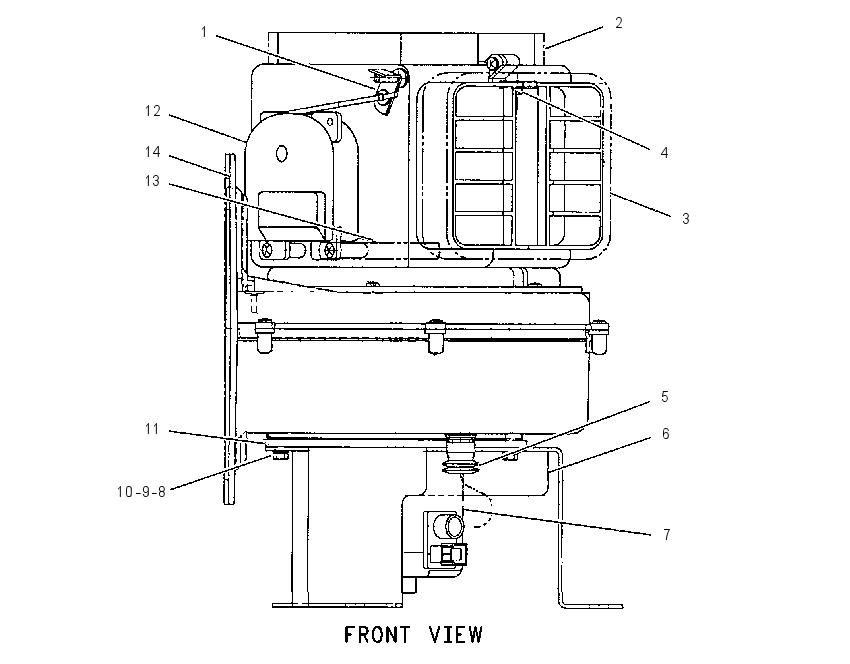 BLOWER GP 1474833 CAT