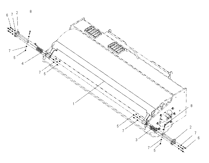 SCRAPER GP-DRUM 1658493 CAT