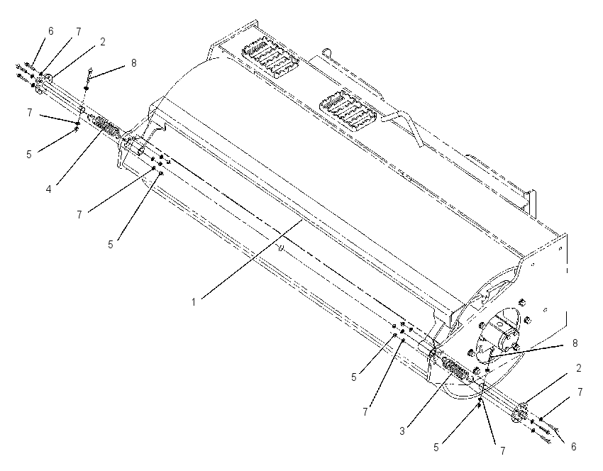 SCRAPER GP-DRUM 1658494 CAT