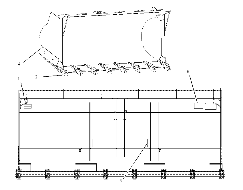 BUCKET AS-PENETRATION 1281481 CAT