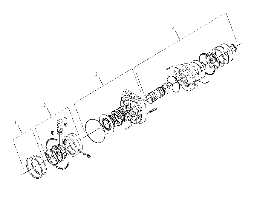 MOTOR GP-HYDRAULIC 1726651 CAT