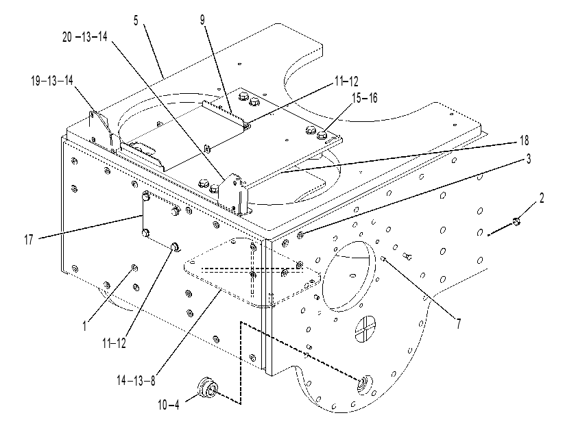 CASE GP-HYDROSTATIC 1104870 CAT