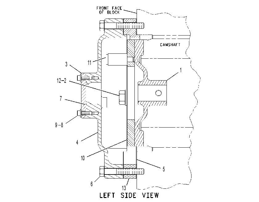 COVER GP-OIL MIST PUMP DRIVE 1629239 CAT