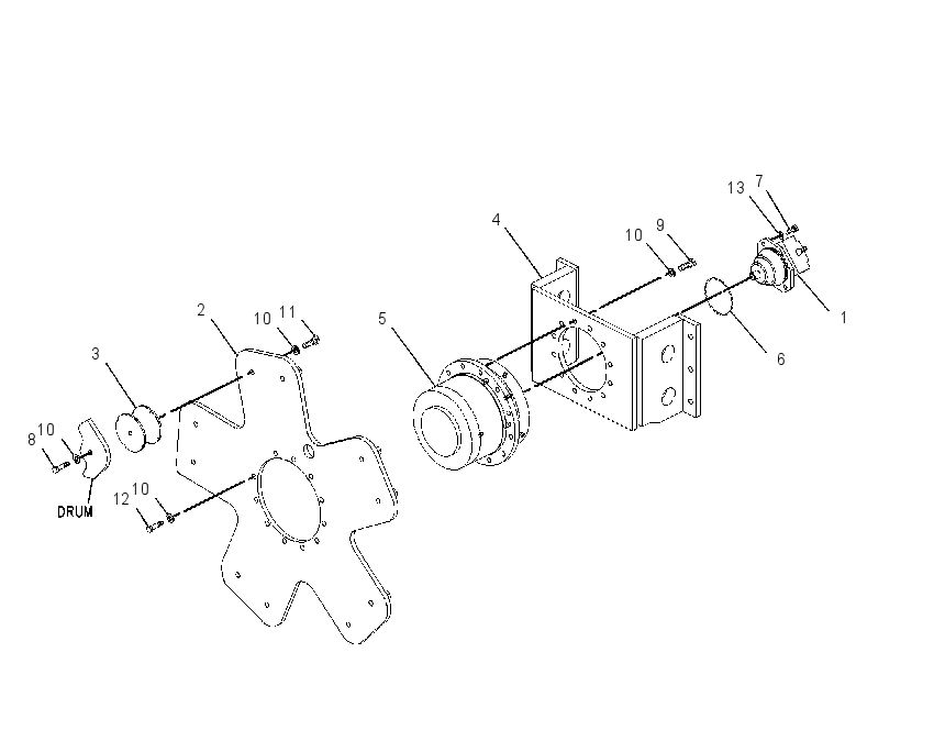 DRIVE GP-DRUM 1369742 CAT
