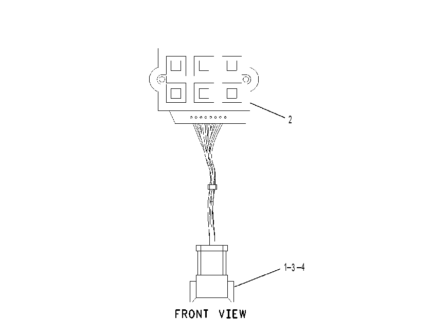 MODULE GP-WARNING INDICATOR 1480642 CAT