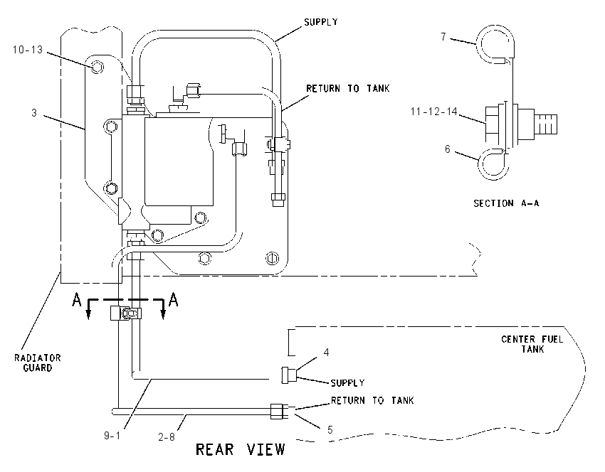 HEATER GP-FUEL-COOLANT 1096883 CAT