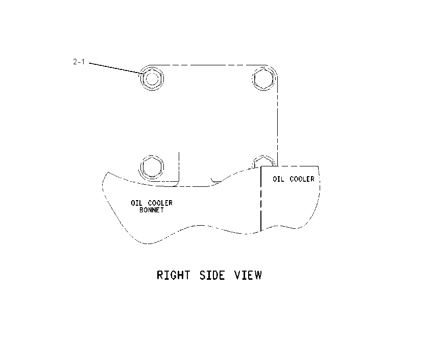 FASTENER GP-OIL COOLER 1631628 CAT