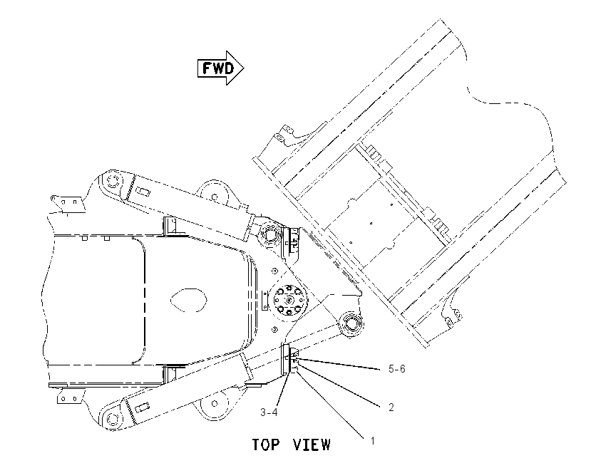 STOP GP-STEERING 1497087 CAT