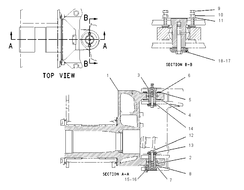 HITCH GP-OSCILLATING 1391047 CAT
