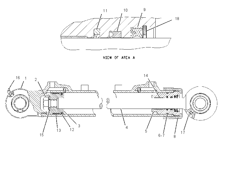 CYLINDER GP-ANGLING 1390548 CAT