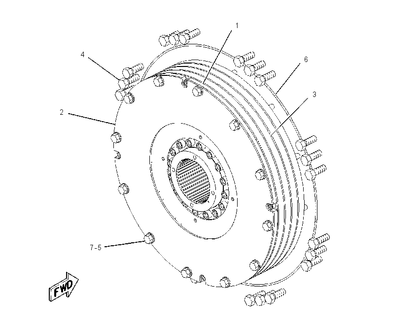 COUPLING GP-ENGINE 1467365 CAT