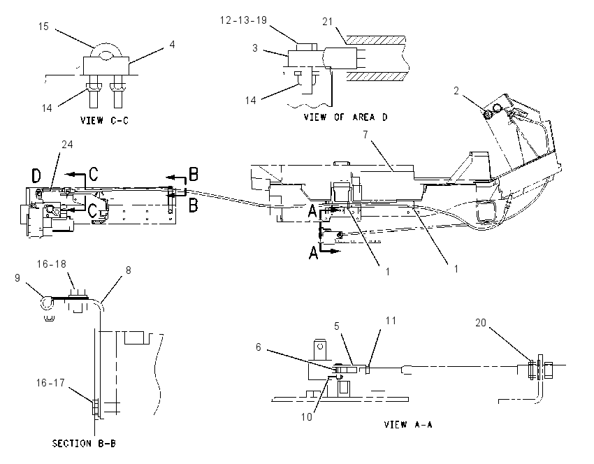 CAB INSTALLATION 1727672 CAT