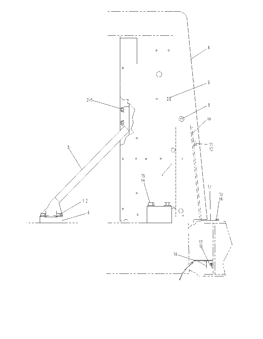 Защита радиатора 6G3610 CAT
