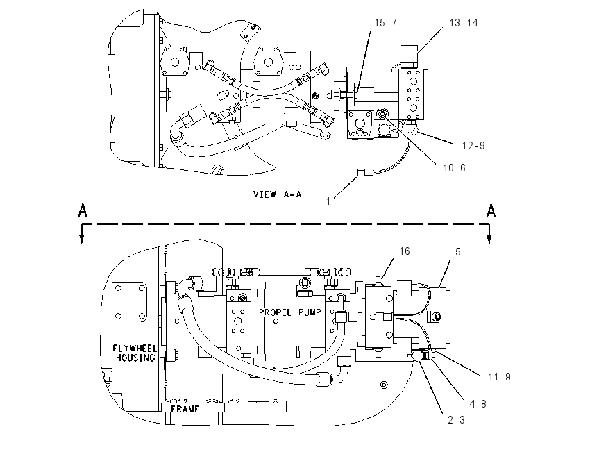 PUMP & MTG GP-VIBRATORY 1485620 CAT