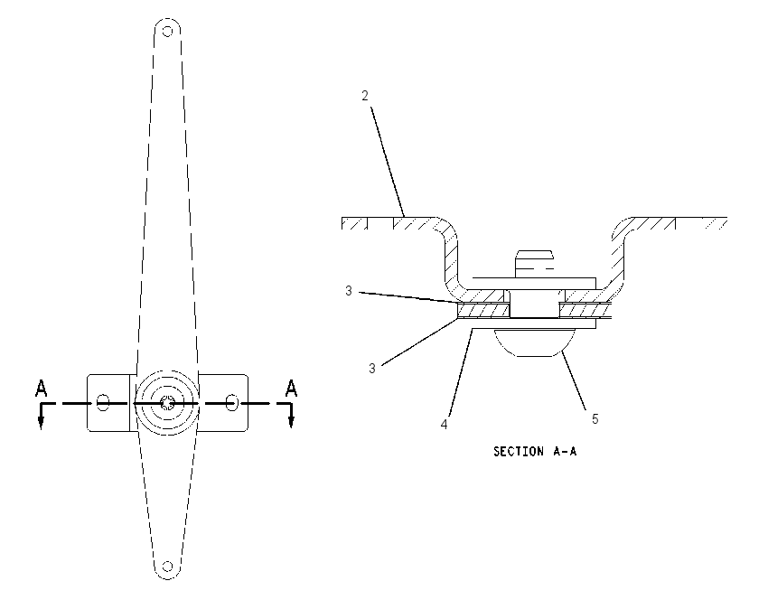 ARM GP-LEVER 1677087 CAT