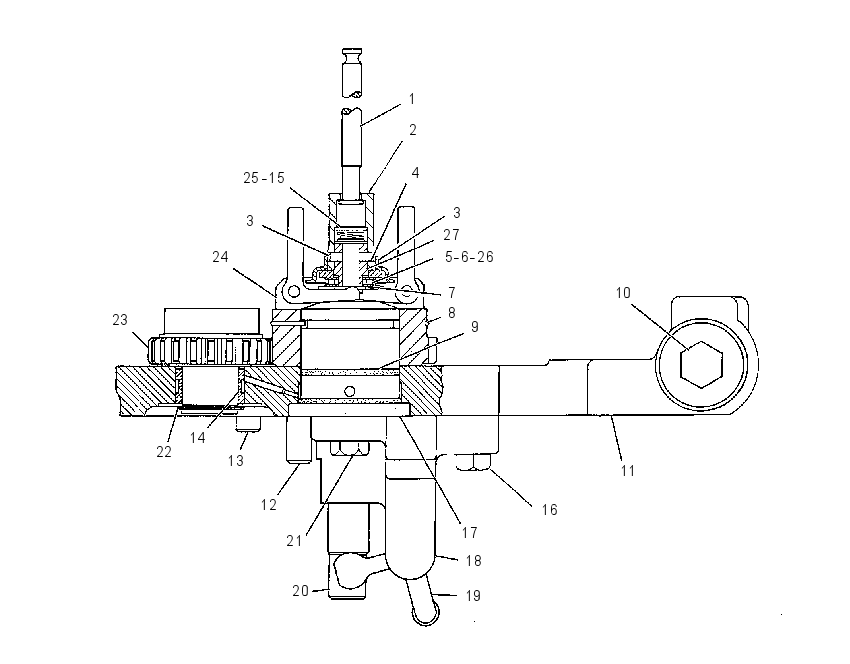 PLATE GP-GOVERNOR ADAPTER 4W2170 CAT