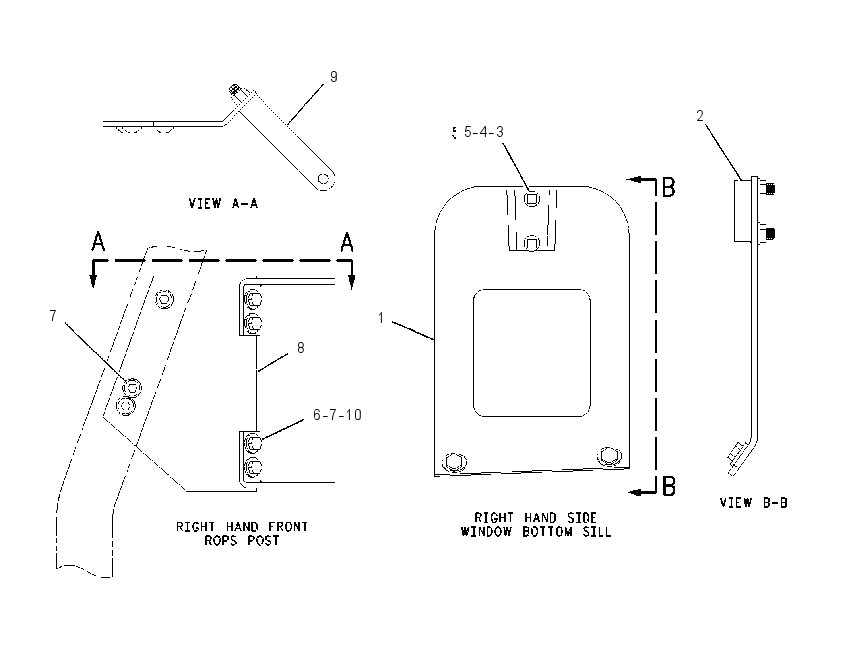 BRACKET GP-MONITOR 1571344 CAT