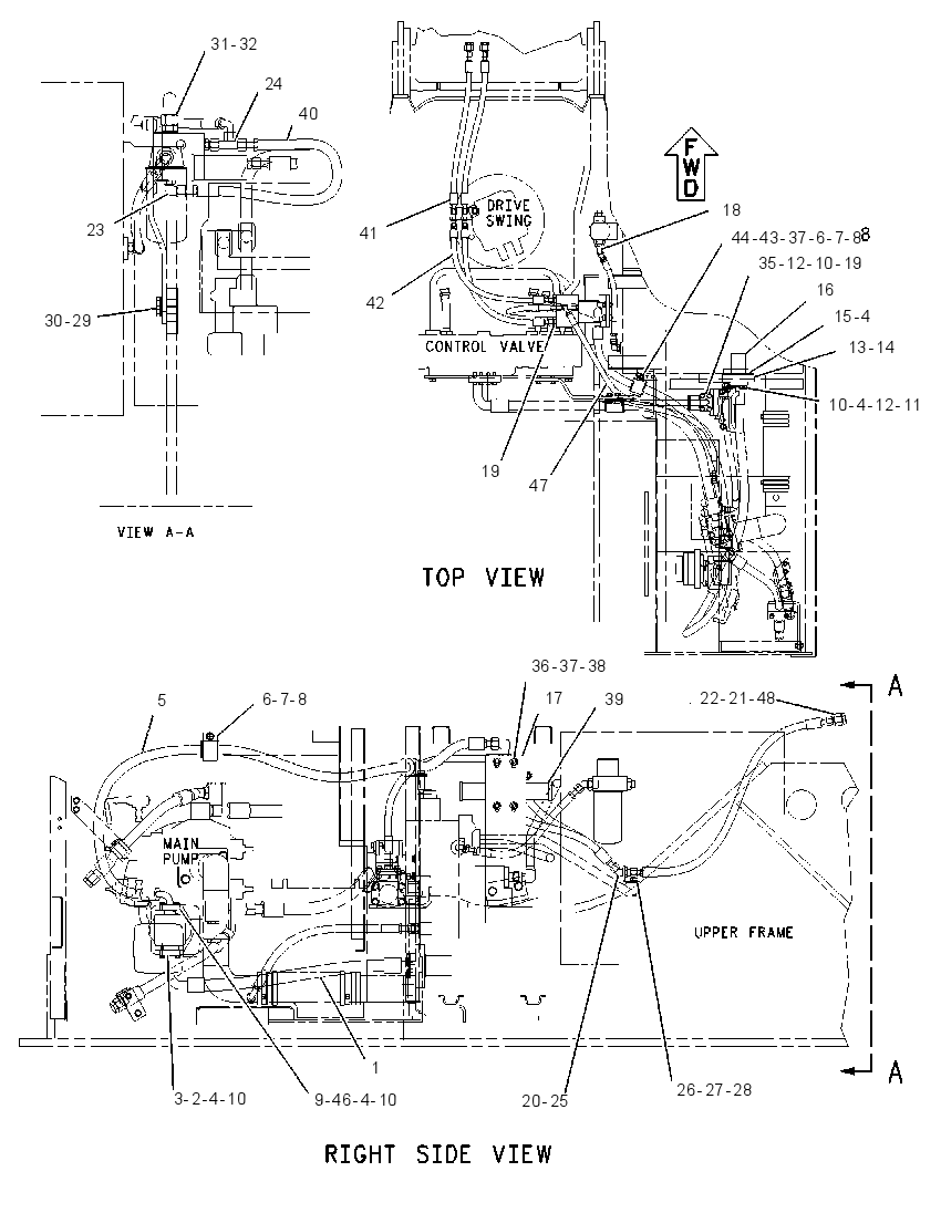 LINES GP-ROTATOR 1331565 CAT