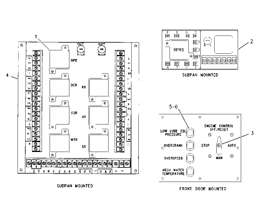 CONTROL GP-AUTO START/STOP 5N5448 CAT
