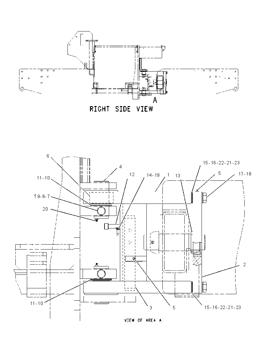 HITCH GP-ARTICULATING & OSC 1401109 CAT