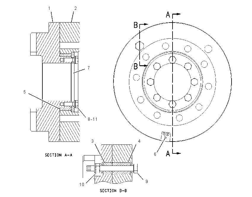 COUPLING GP-TORQUE LIMITING 1517256 CAT