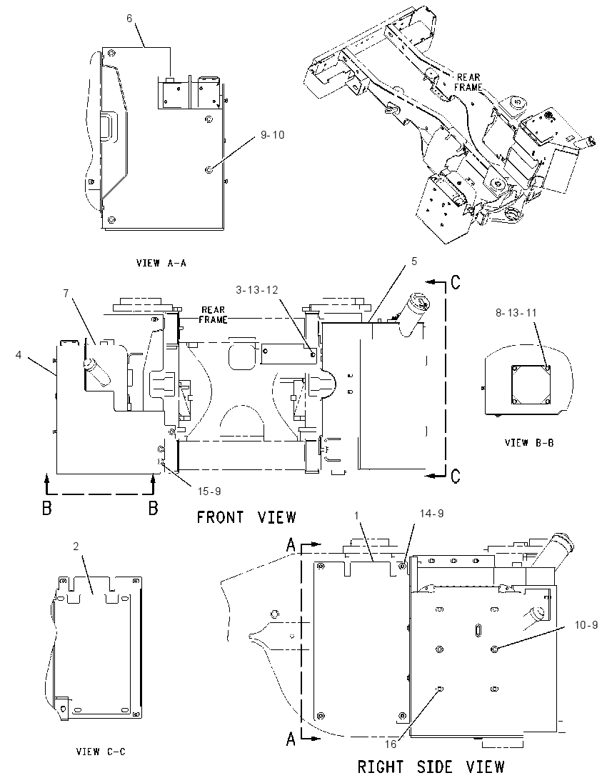 GUARD GP-FUEL & HYDRAULIC TANK 2Q8234 CAT