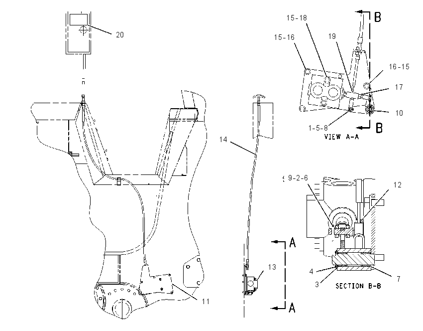 CONTROL GP-DIVERTER 1335178 CAT