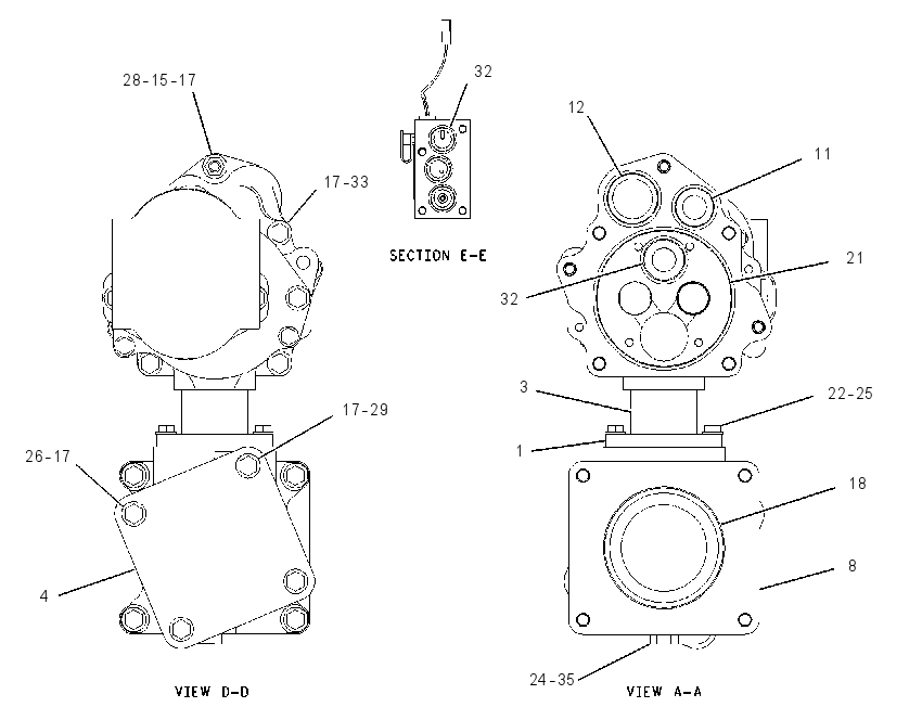 PUMP & LINES GP-REAR AXLE LUBE 1493098 CAT