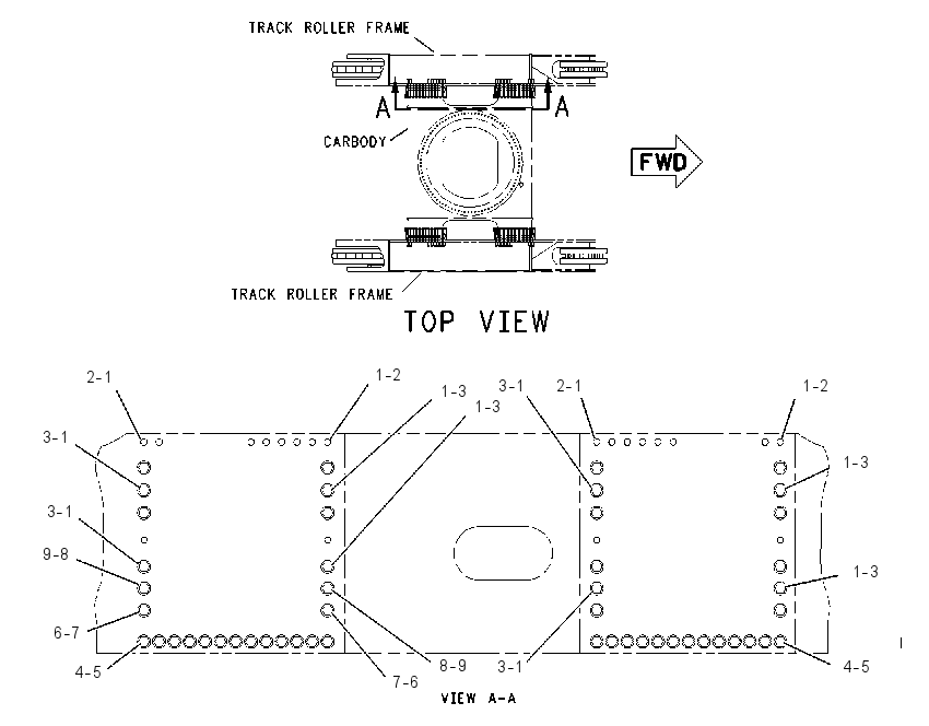 FASTENER GP-ROLLER FRAME 6I7691 CAT