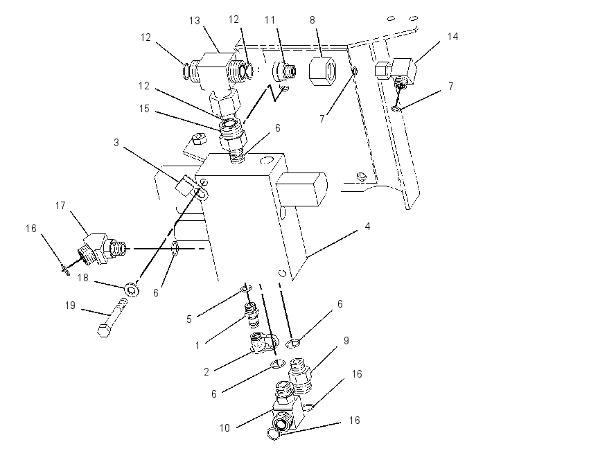 VALVE & MTG GP-VIBRATORY 1465165 CAT