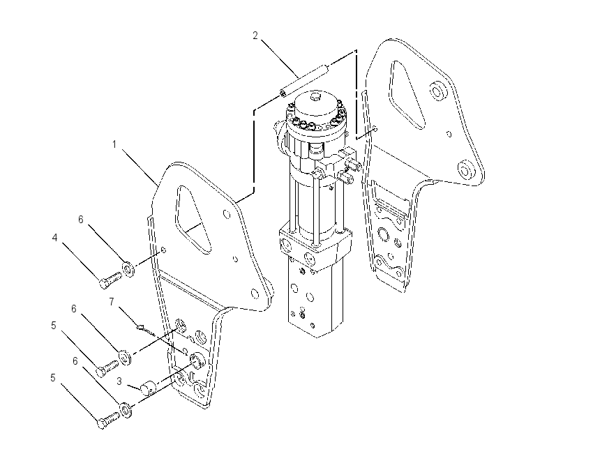 PLATE GP-HAMMER 1711375 CAT
