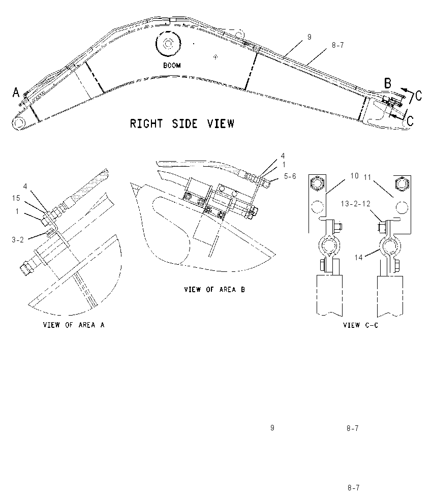 LINES AR-BOOM 1525636 CAT