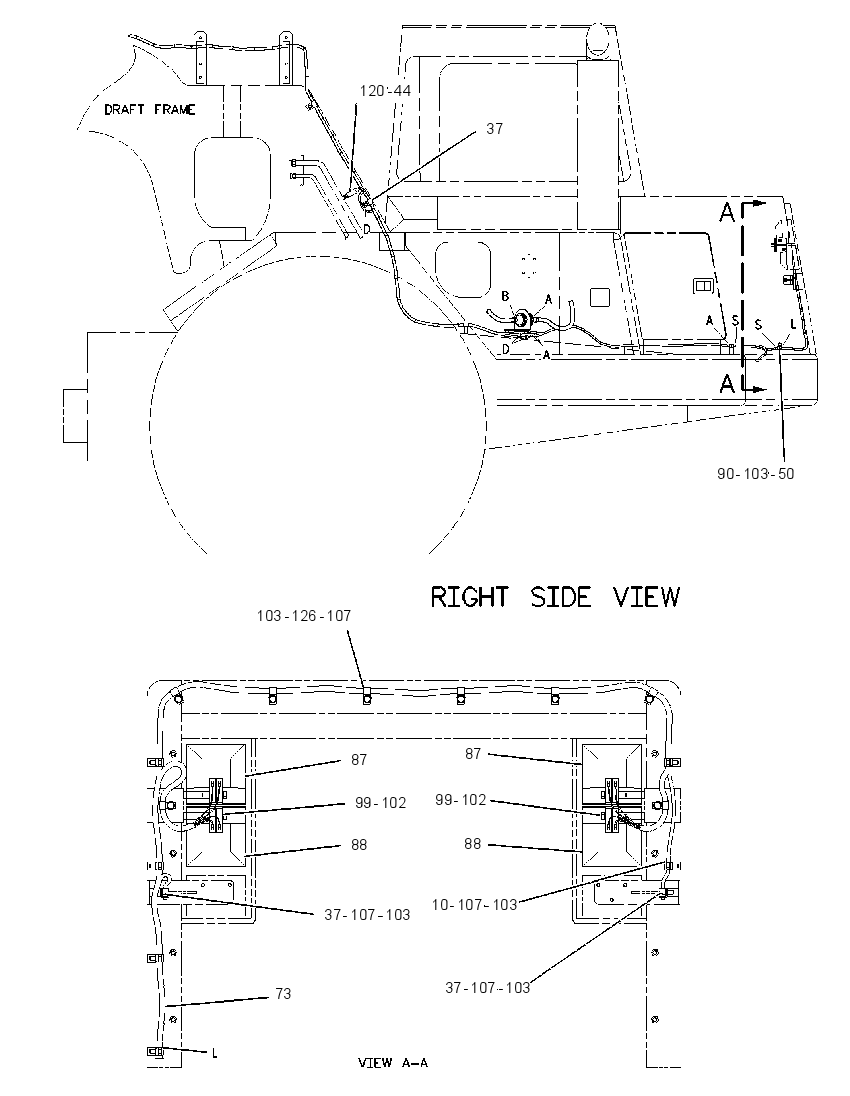 WIRING GP-TRACTOR 2T3184 CAT