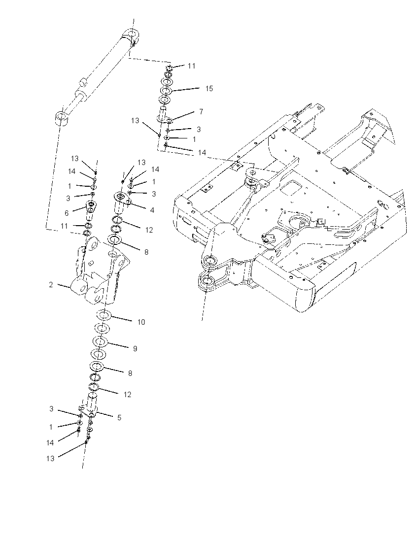 FRAME GP-SWING 1497819 CAT