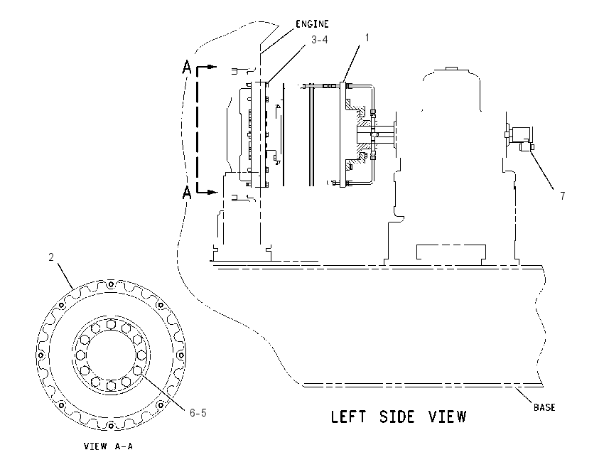 CLUTCH & MOUNTING GP 1548723 CAT