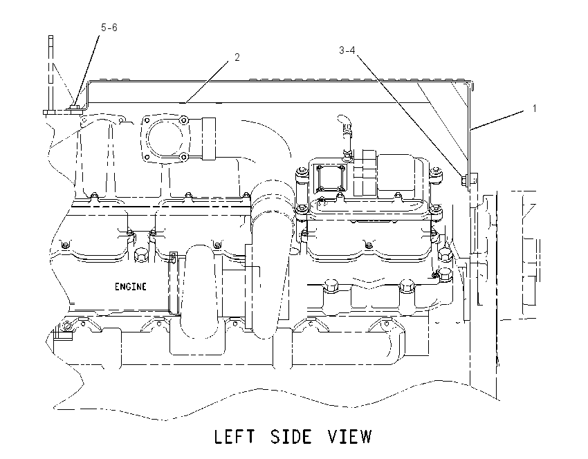PLATFORM GP-ENGINE 1285513 CAT