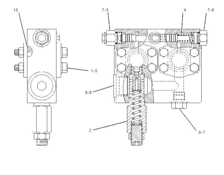 VALVE GP-RIDE CONTROL 1138425 CAT