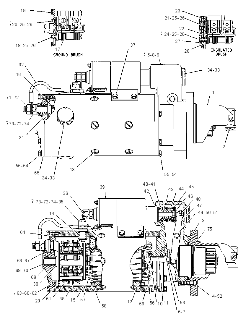 STARTING MOTOR AS-ELECTRIC 8L5937 CAT