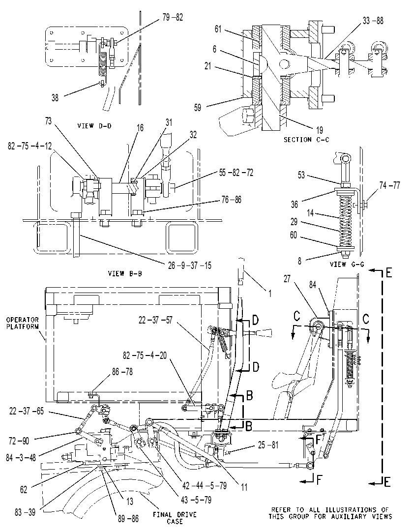 CONTROL GP-STEER CLUTCH & BRK 1331196 CAT