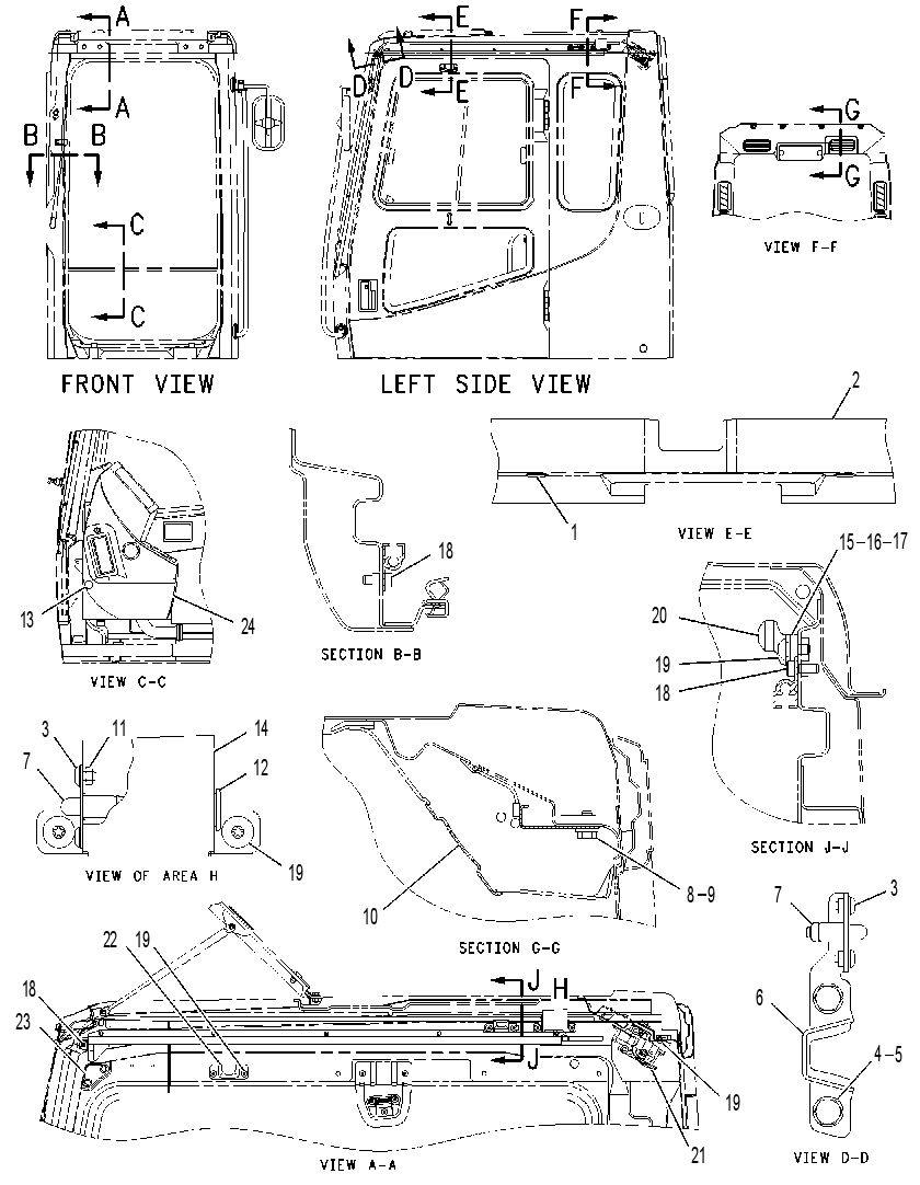 DRIVE GP-WINDSHIELD-AUTO 1176263 CAT