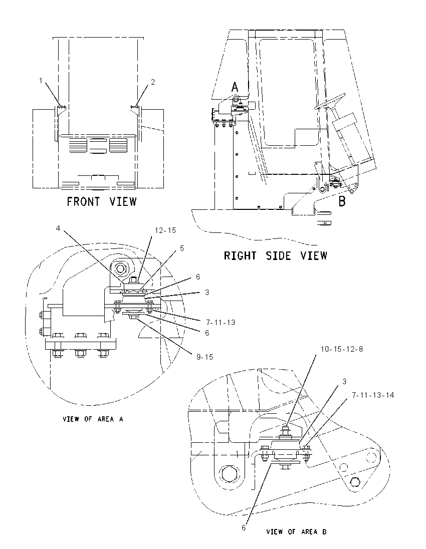 KIT-CAB MOUNT 1367204 CAT