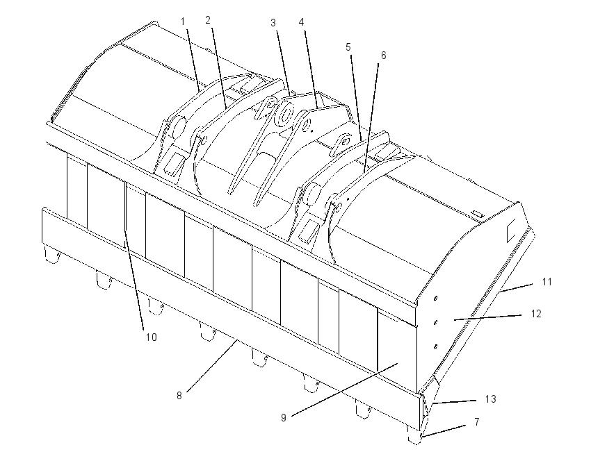 BUCKET AS-PENETRATION 1470609 CAT