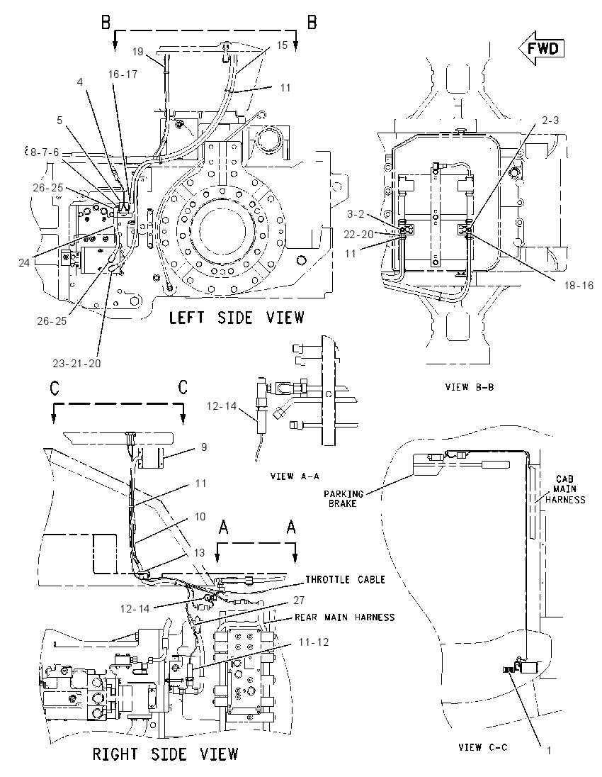 CONTROL GP-SECONDARY STEERING 1492689 CAT