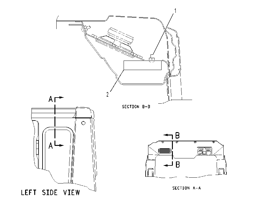 CONTROL & MTG GP-WINDSHIELD 1176264 CAT