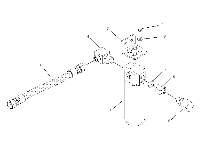 FILTER & LINES GP-BRAKE 1749328 CAT
