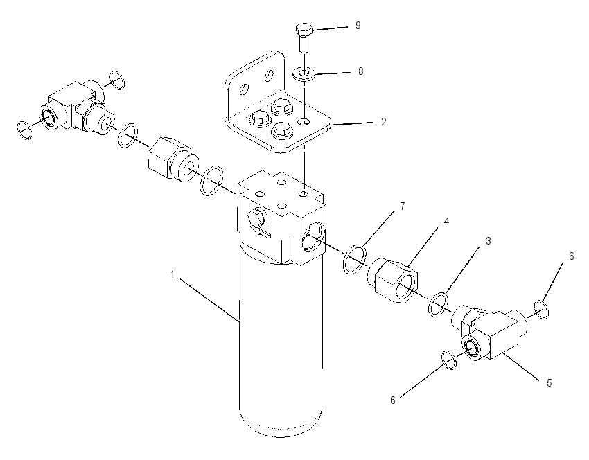 FILTER & LINES GP-STEERING 1748218 CAT