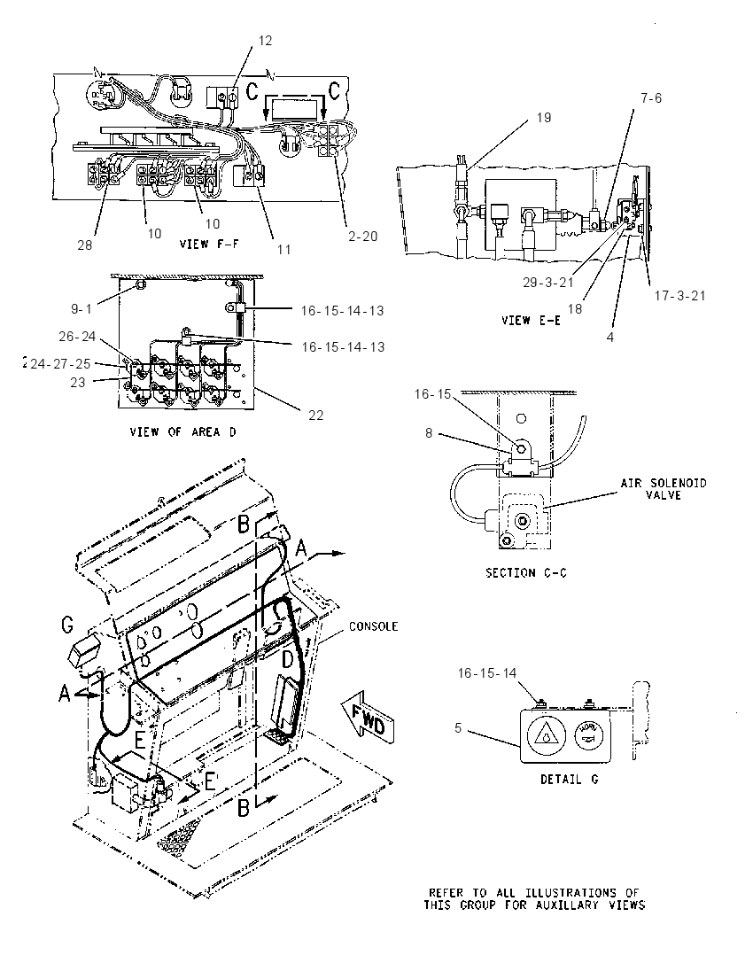 Проводка консоли 6R4017 CAT