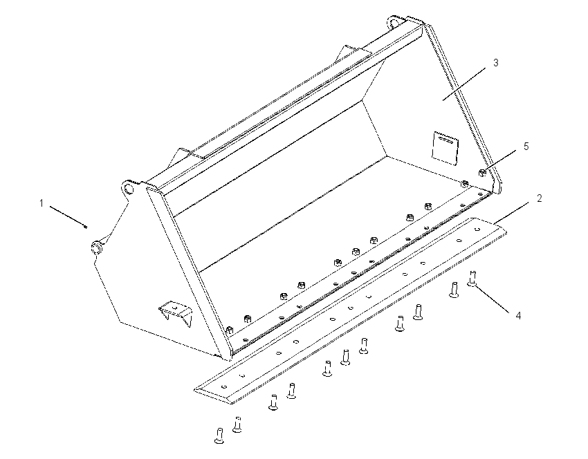 FRAME GP-DEBRIS 1659058 CAT