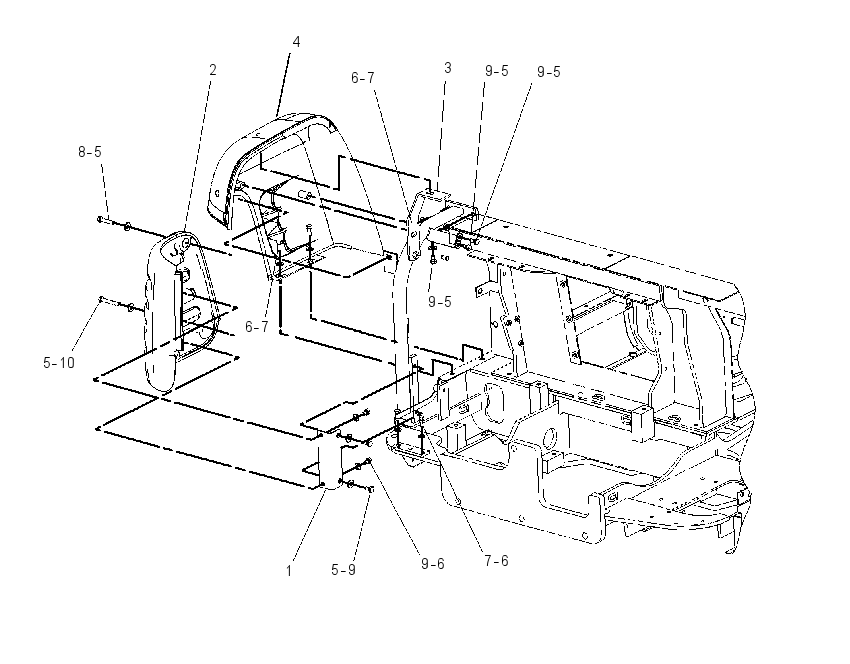 COVER GP-SIDE 1542678 CAT