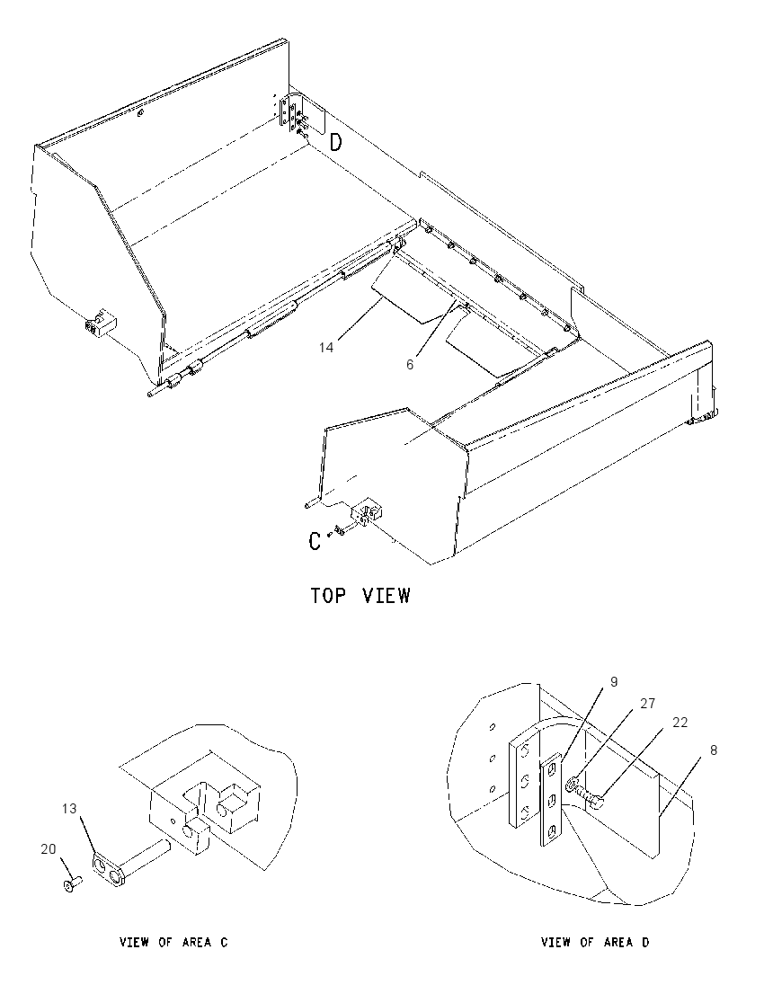 HOPPER GP 1723960 CAT